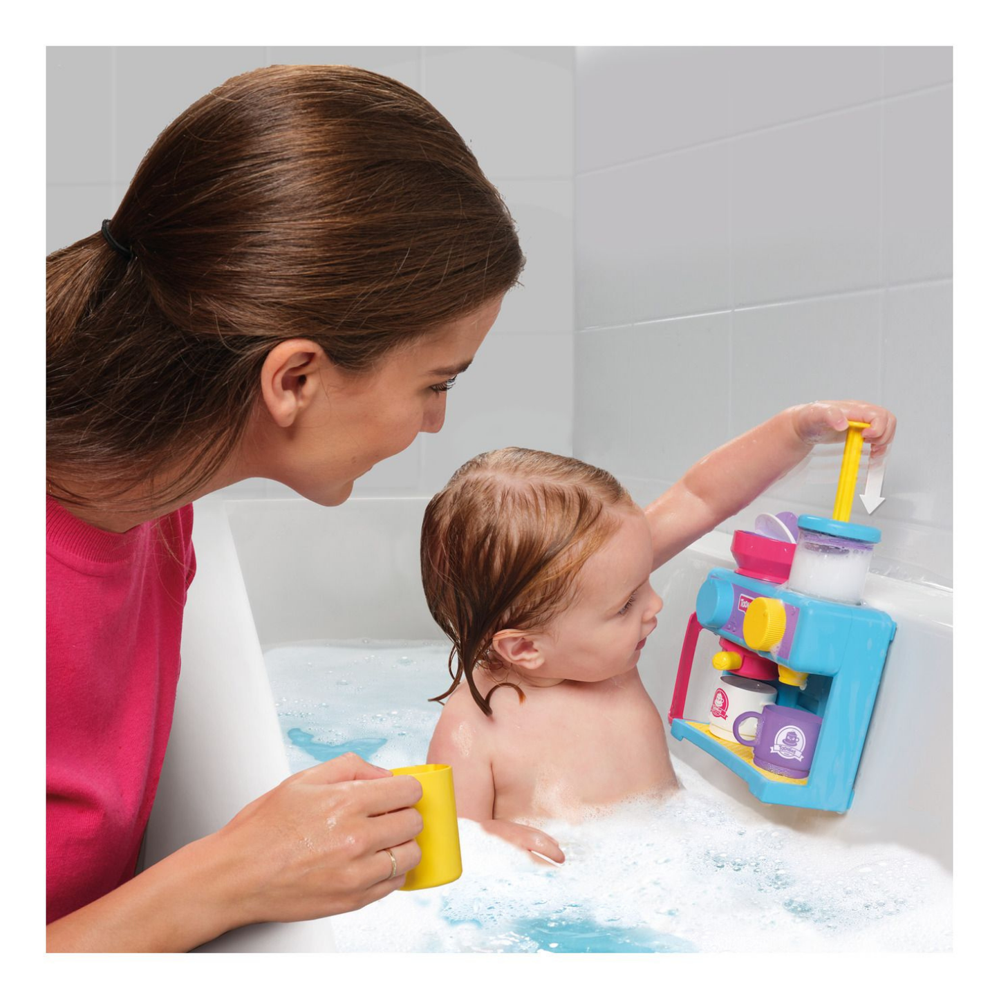 Toomies Bath Barista - Pretend Cafe Baby Bath Toys