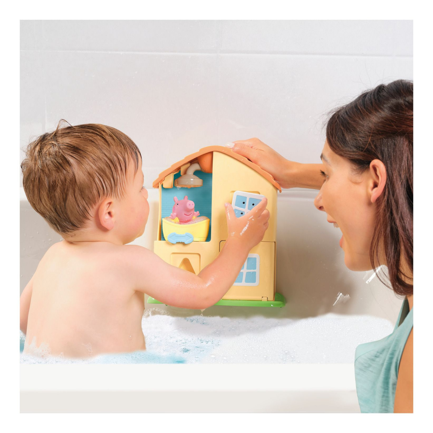 Toomies Peppa's House Bath Playset
