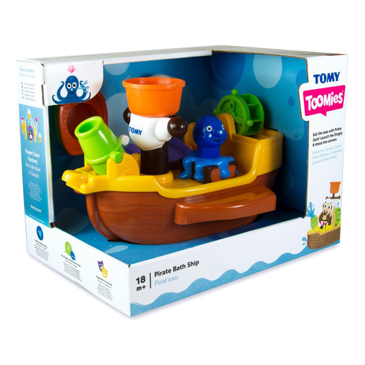 TOMY Toomies Pirate Ship Bath Toy