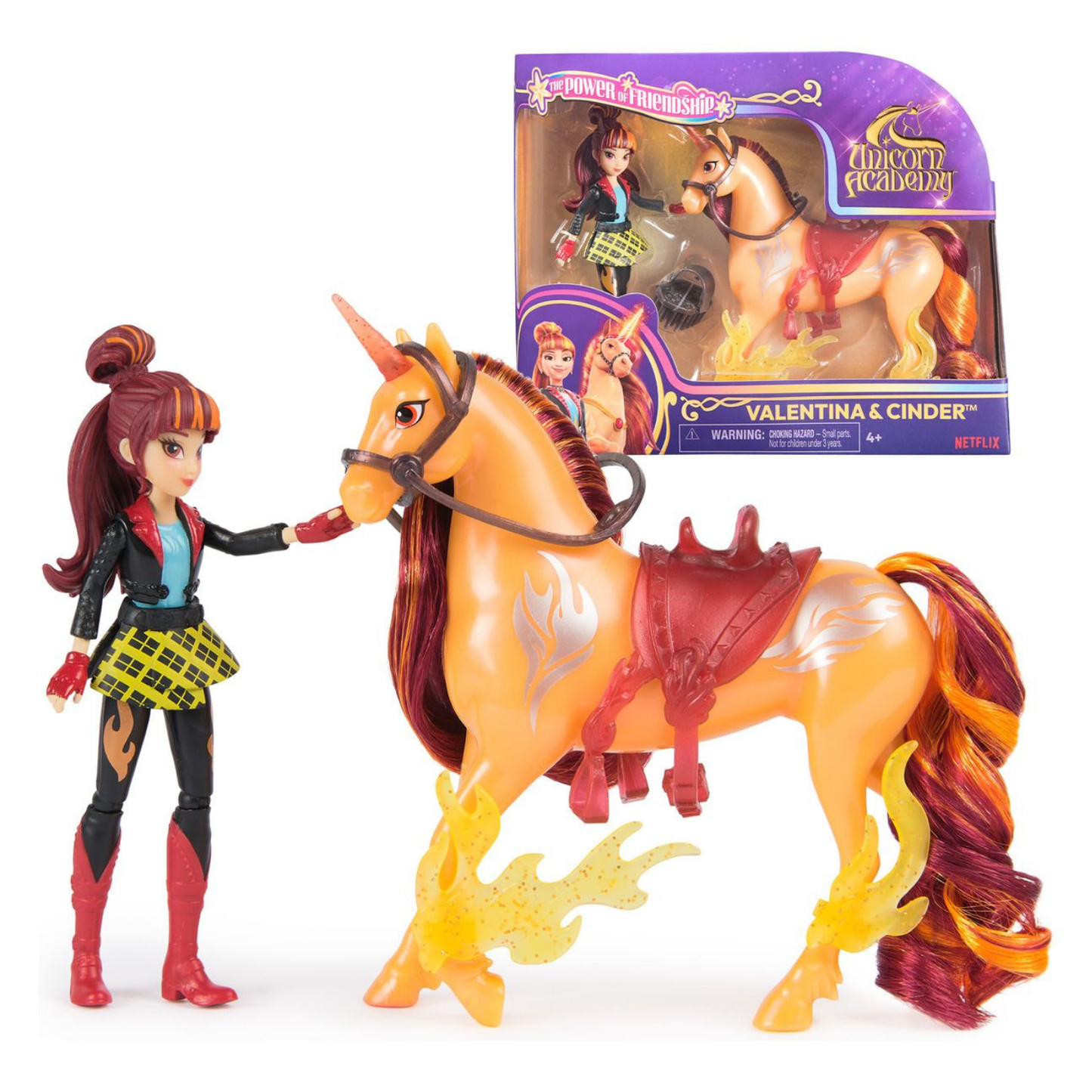 Unicorn Academy Small Doll Valentina & Cinder