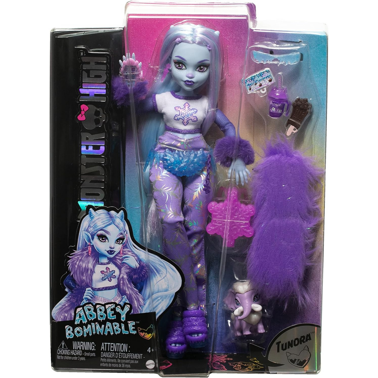 Monster High Abbey Bominable Yeti Fashion Doll with Accessories