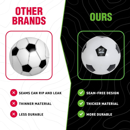 DO-U-PLAY Jumbo Football, 76cm, outdoor fun football training