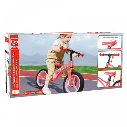 Hape New Explorer Balance Bike Pink