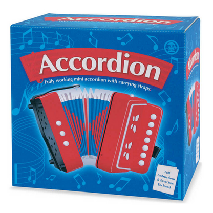 Red Toy Accordion