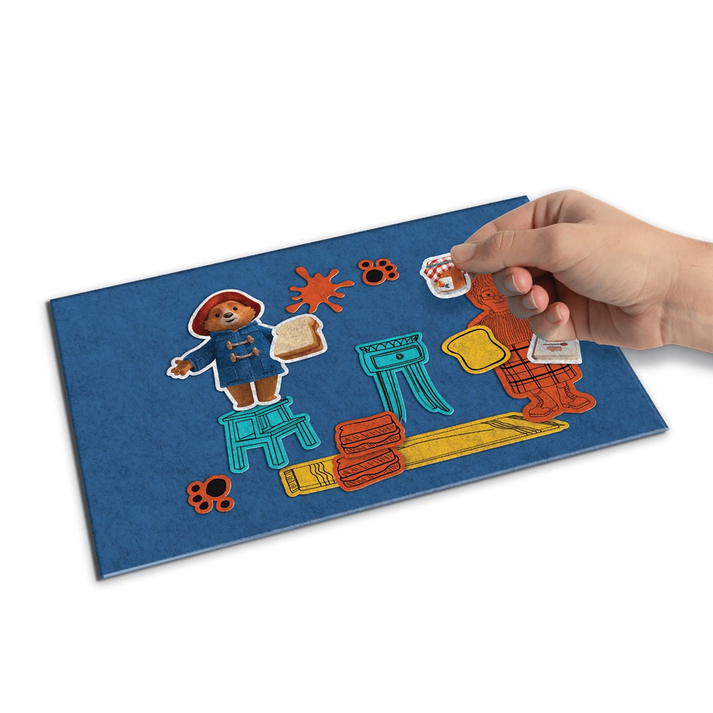 Paddington Bear Fuzzy Felt