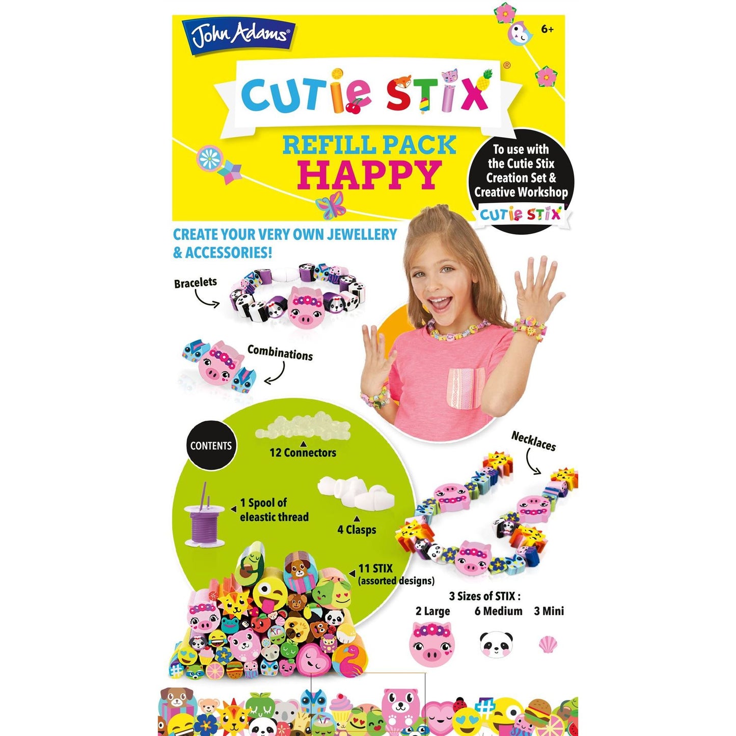 Cutie Stix Refill Pack - Happy