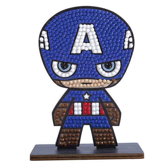 Marvel Captain America Crystal Art Buddy