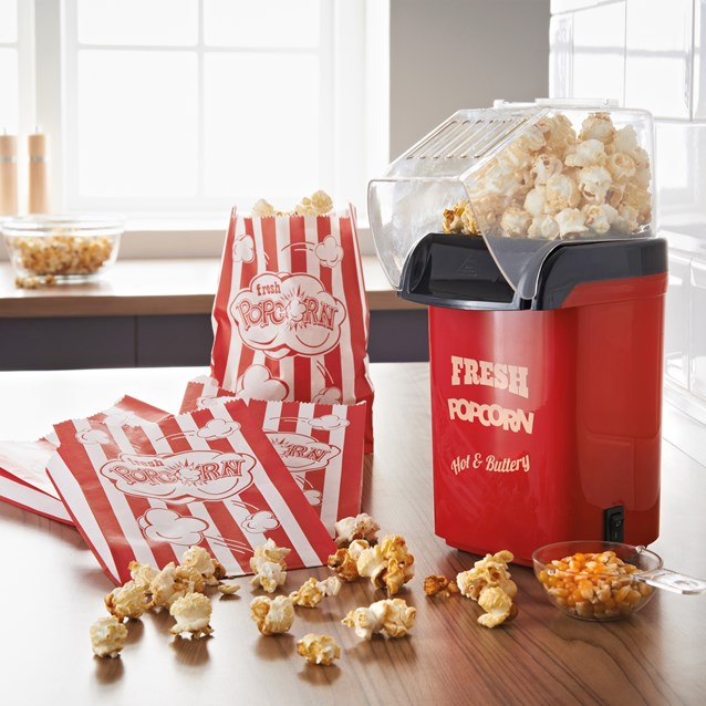 Popcorn Maker with 4 Popcorn Bags