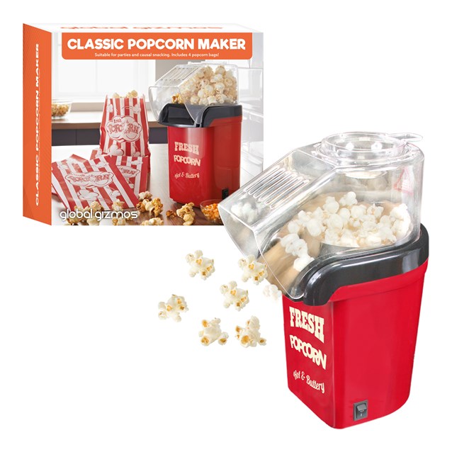 Popcorn Maker with 4 Popcorn Bags