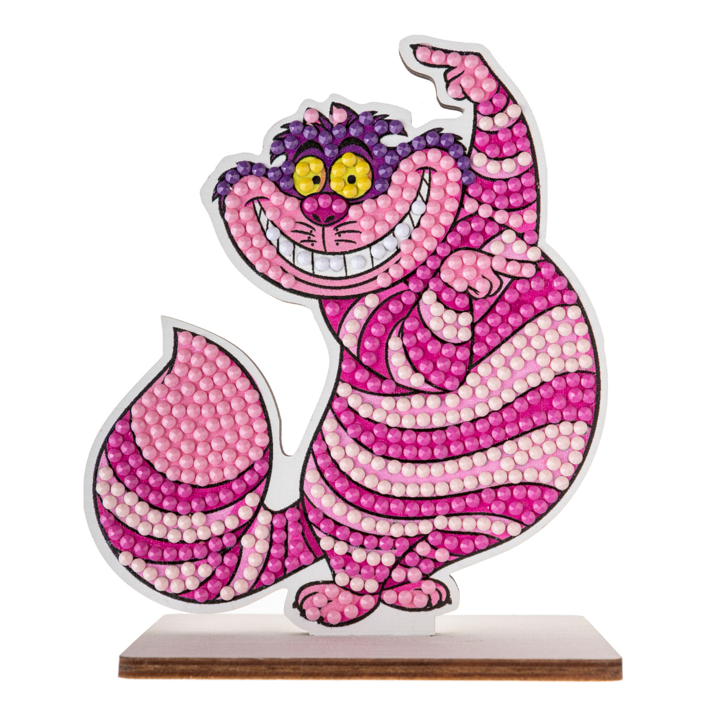 Disney Cheshire Cat Alice in Wonderland Crystal Art Buddies