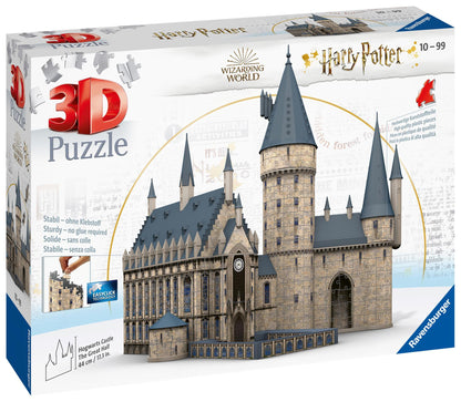 Harry Potter Hogwarts 3D Puzzle, 540pc