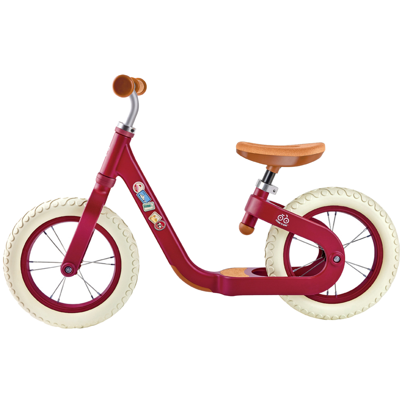 Hape Learn to Ride Balance Bike Red