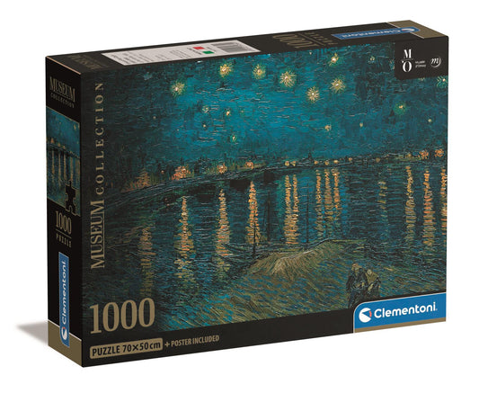 Starry Night Compact Jigsaw Puzzle 1000 Pieces