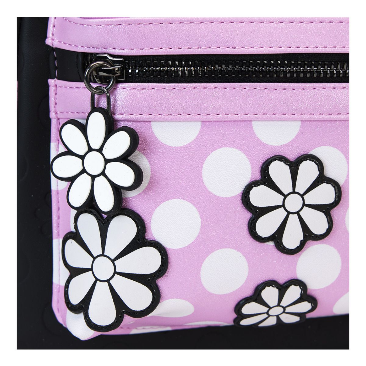 Loungefly - Disney Minnie Mouse Floral Rock the Dots Mini Backpack