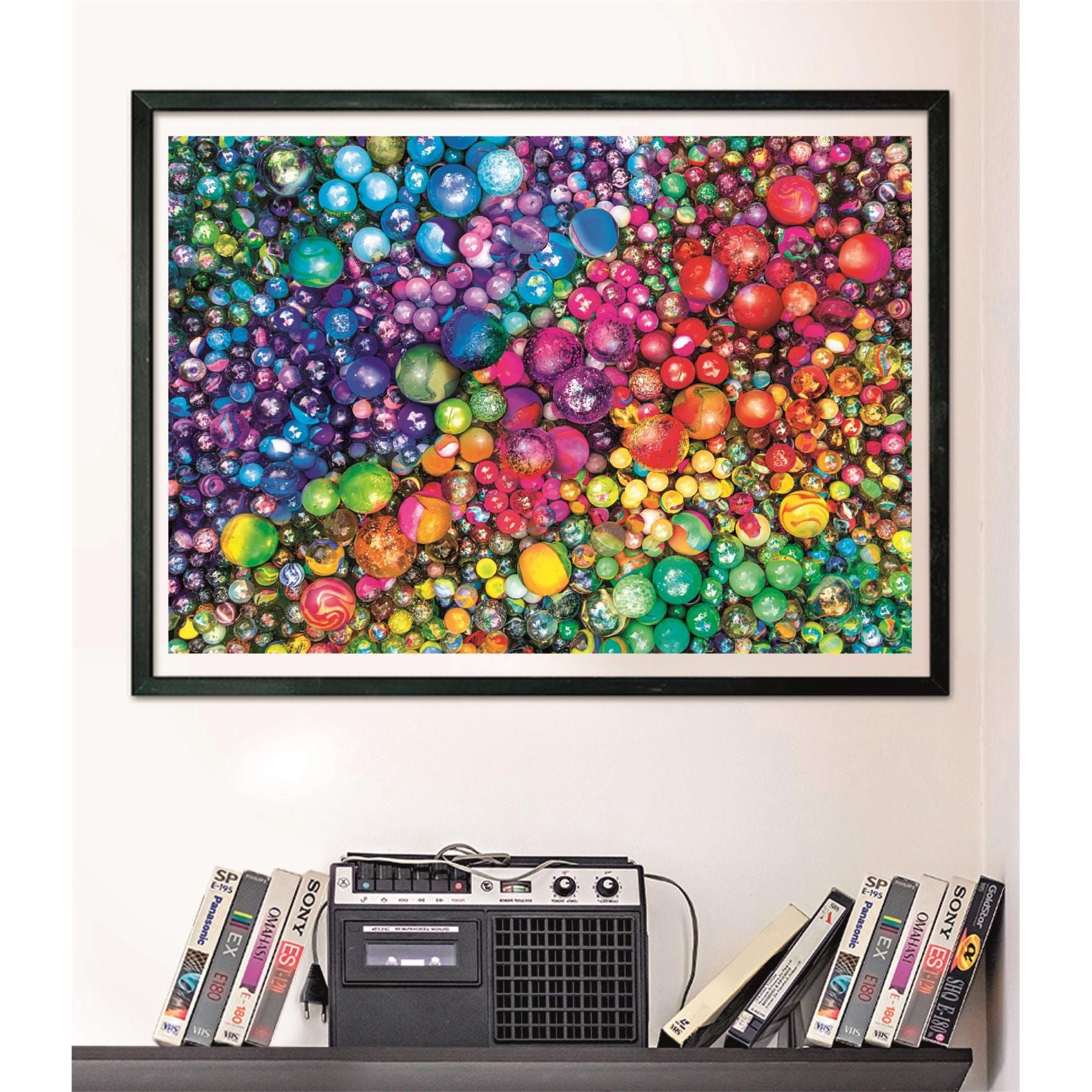 Marbles Colourbloom Collection Jigsaw Puzzle 1000 Pieces