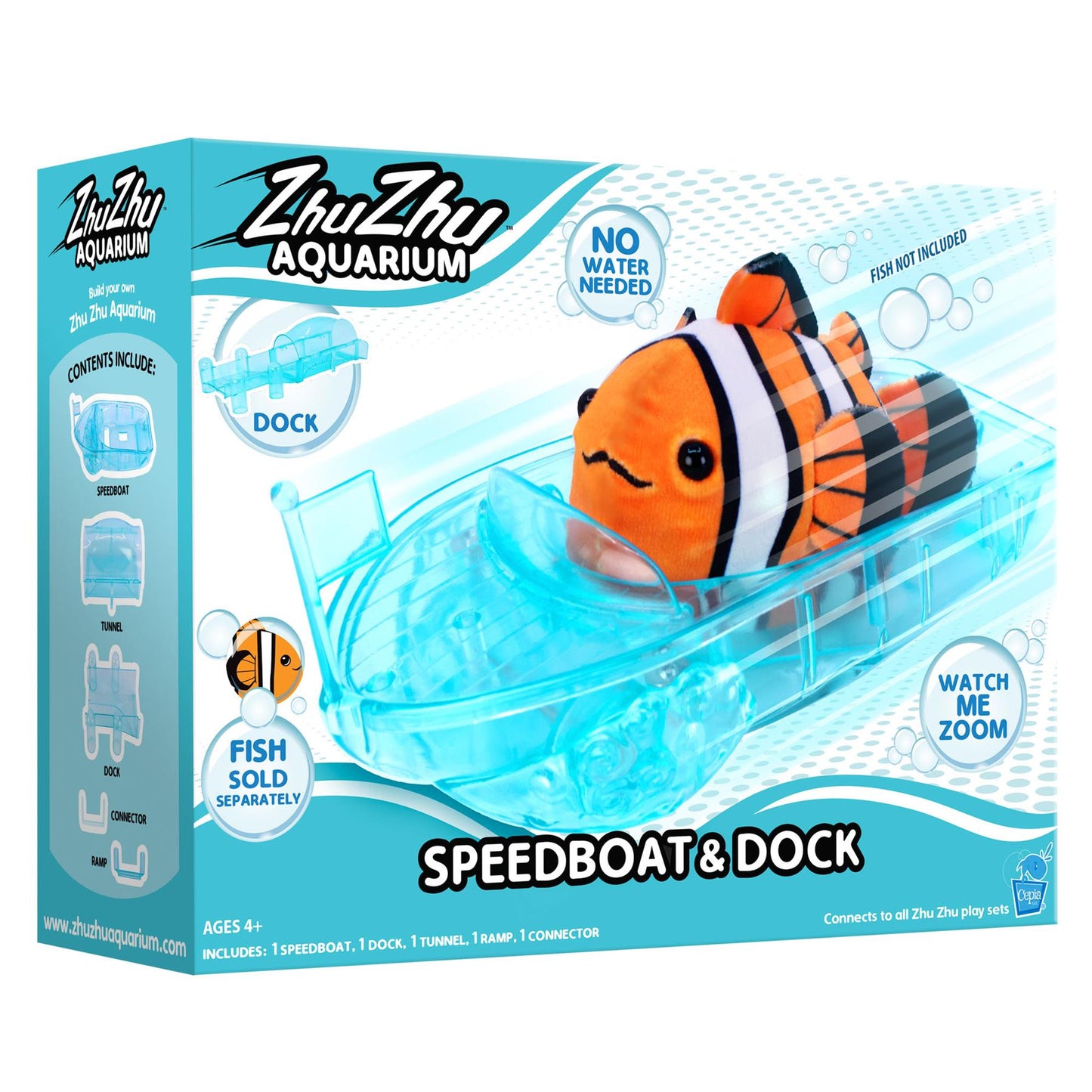 Zhu Zhu Speedboat and Dock