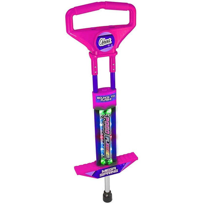 Ozbozz Kids Go Light Up Pink Pogo Stick