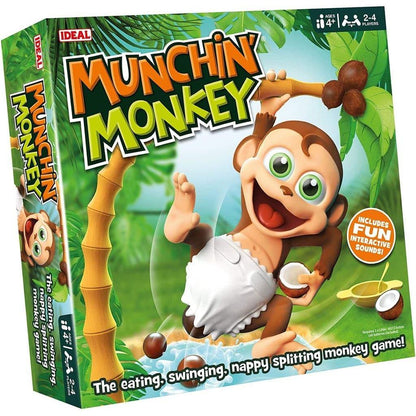 Charlie The Munchin Monkey Action Game Kids by Ideal