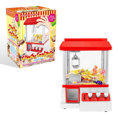 Retro Arcade Candy Grabber Claw Machine Toy