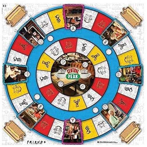 Race To Central Perk Board Game