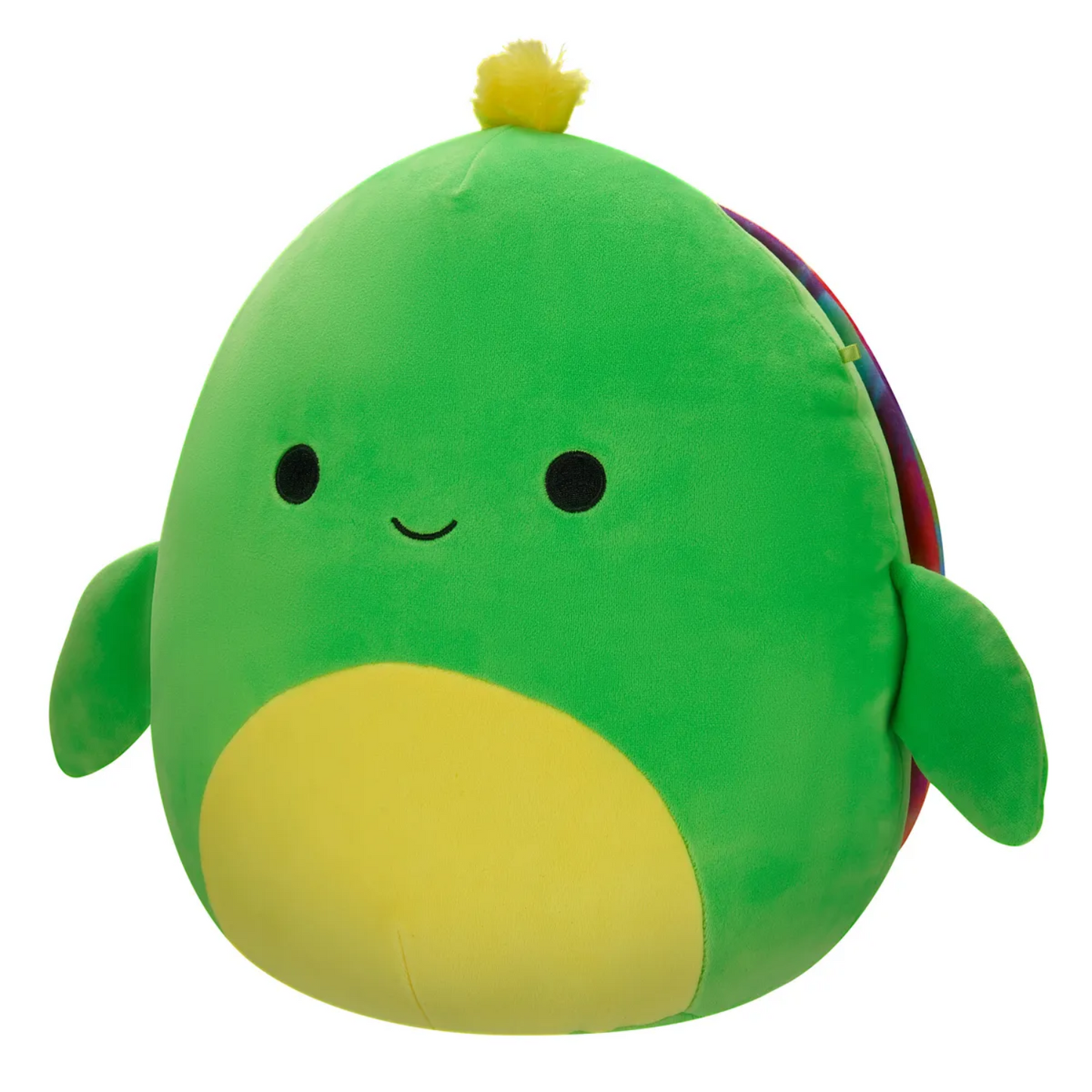 12IN LARS NEON GREEN TYEDYE TURTLE SQUISHMALLOW