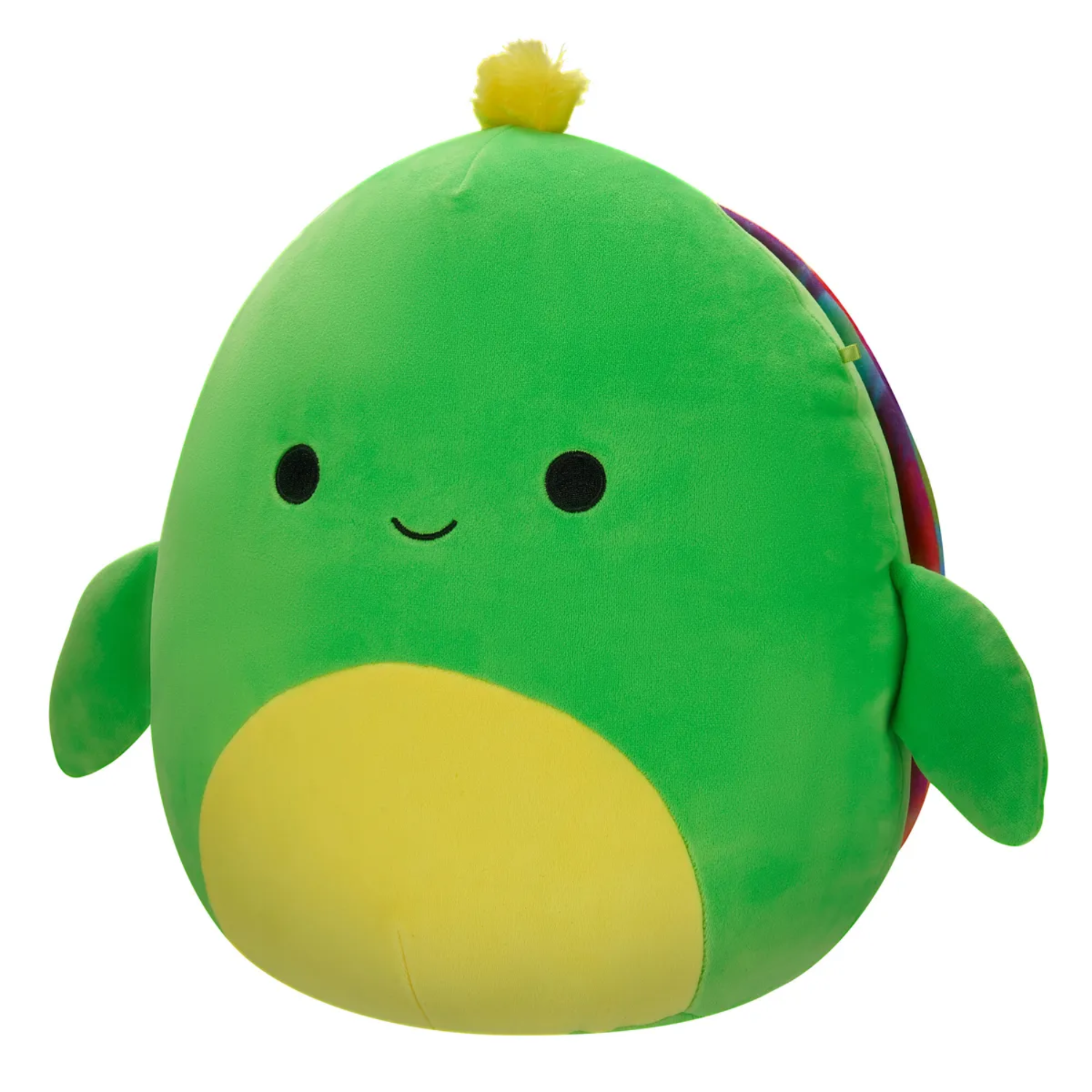 12IN LARS NEON GREEN TYEDYE TURTLE SQUISHMALLOW