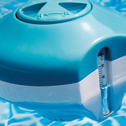 Intex 2-in-1 Floating Chlorine Dispenser with Thermometer