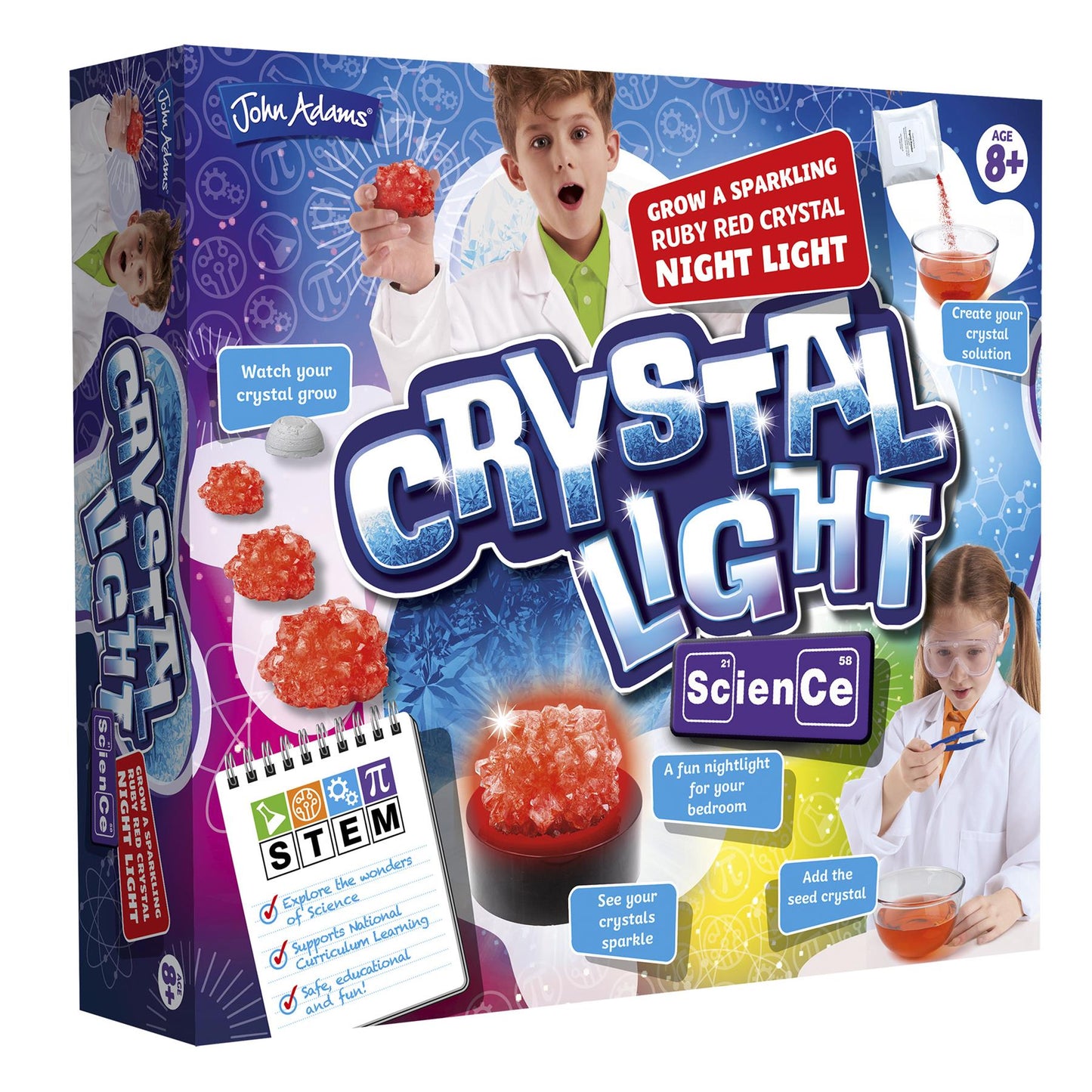 Crystal Night Light Children's Science Kit