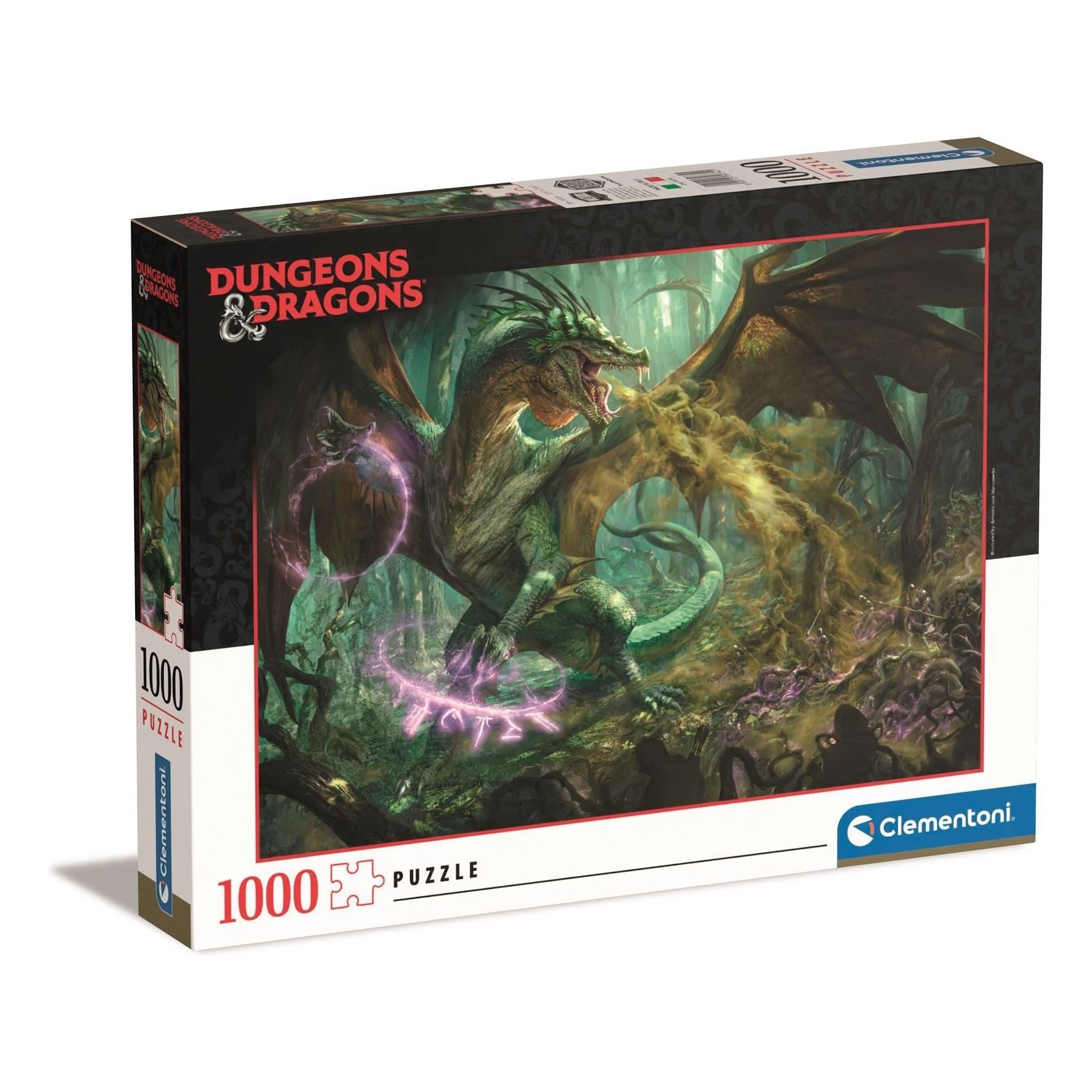 Dungeons and Dragons Jigsaw Puzzle 1000 Pieces