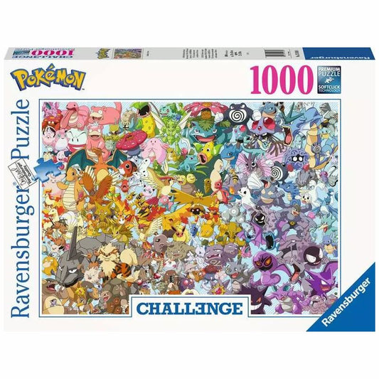 Challenge - Pokémon, 1000pc