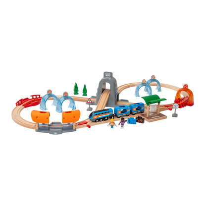 BRIO World - Smart Tech Sound - Action Tunnel Travel Set