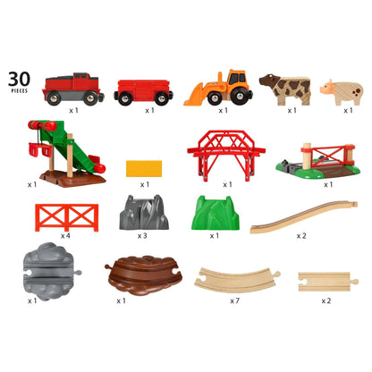 BRIO World - Animal Farm Set