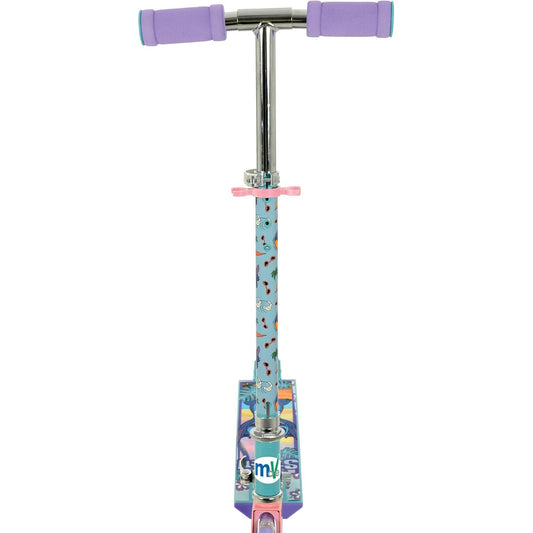 Disney Stitch Folding Inline Scooter with Light up Wheels B GRADE
