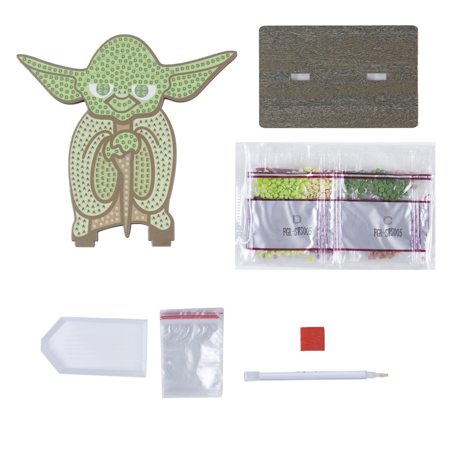 Star Wars Yoda Crystal Art Buddy