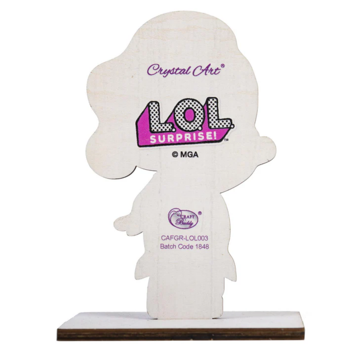 LOL! Surprise Splash Queen Crystal Art Buddies