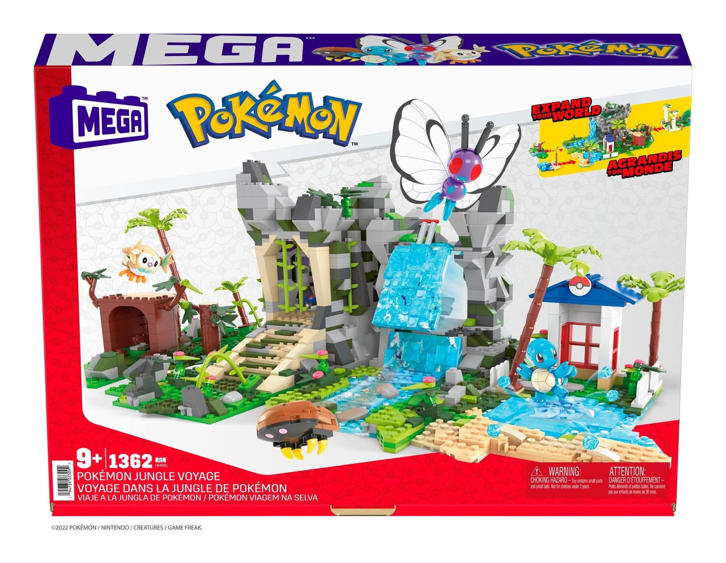 Mega Blocks Pokémon Mega Blocks Pokemon Adventures Ultimate Jungle Expedition