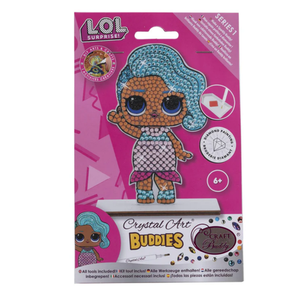 LOL! Surprise Splash Queen Crystal Art Buddies