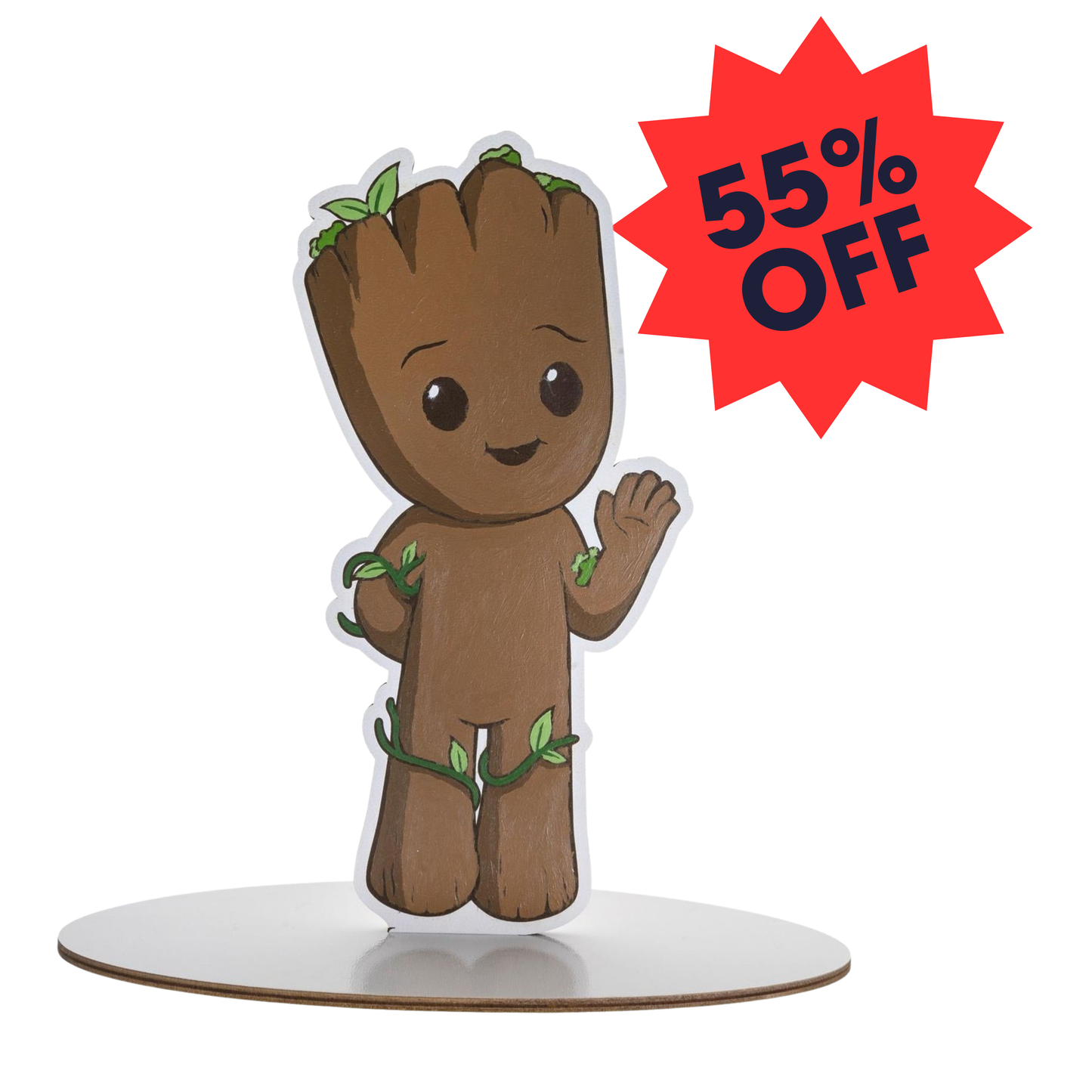 Marvel Groot XL Buddy Paint By Numbers Kit