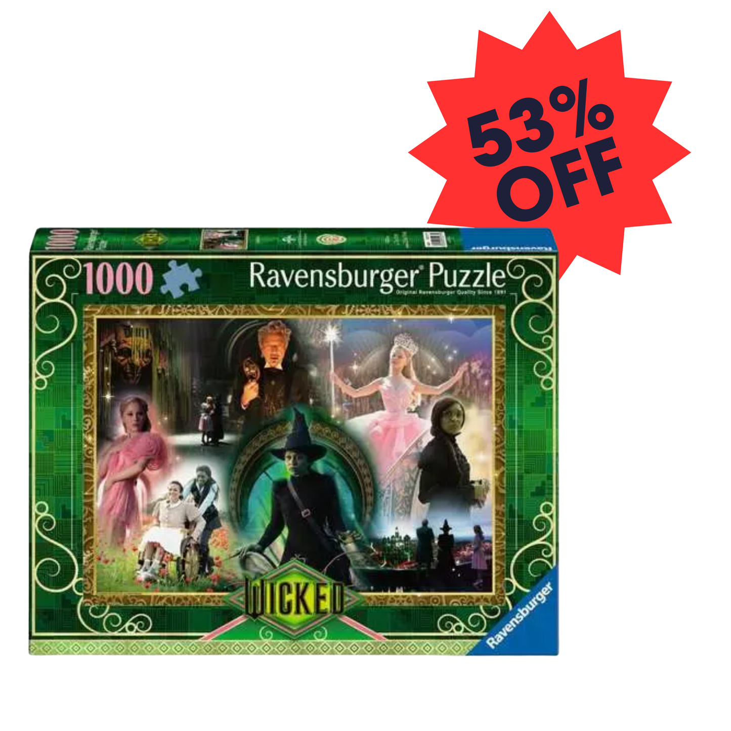 Ravensburger Wicked the Movie - 1000 Pieces Puzzle