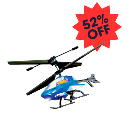 Hot Wheels Shark Bite Helicopter