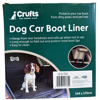 Crufts Pet Car Boot Liner