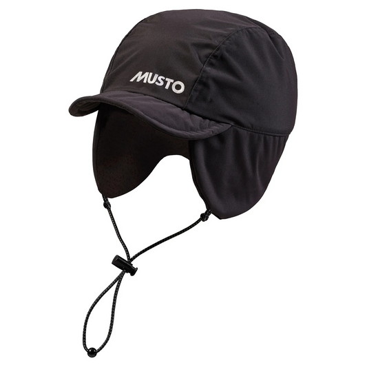 Musto MPX Fleece-Lined Waterproof Cap Black