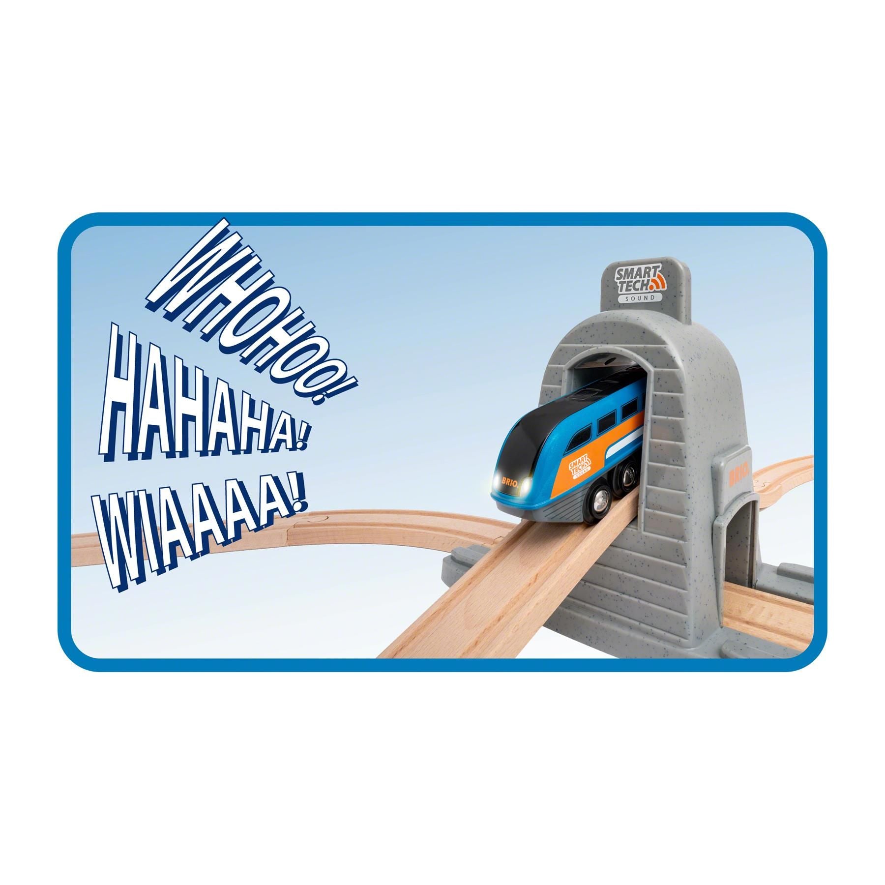BRIO World - Smart Tech Sound - Action Tunnel Travel Set
