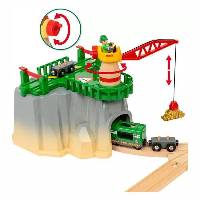 Brio Cargo Mountain Railway Set