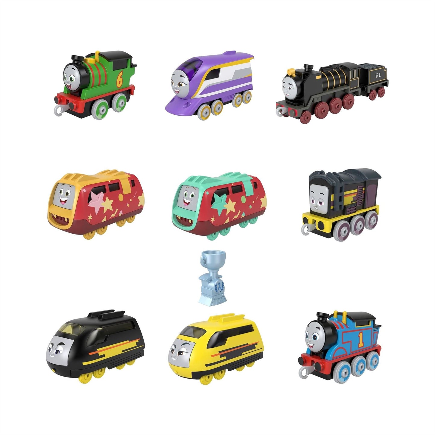 Thomas the Tank Engine Sodor Cup Racers 10 Pack