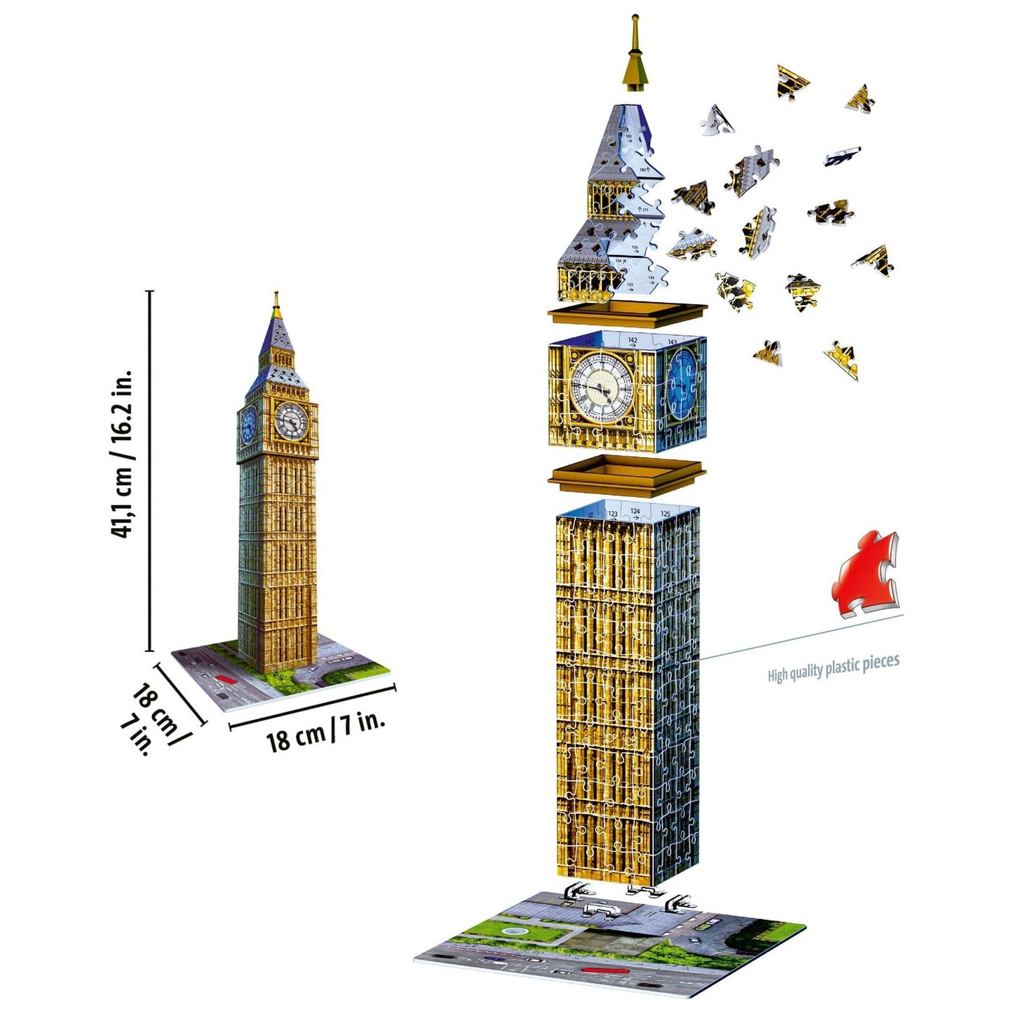 Big Ben 3D Puzzle, 216pc