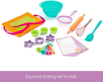 Nadiya's Deluxe Children's Cooking Baking Set Accessories
