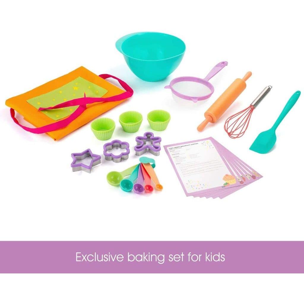 Nadiya's Deluxe Children's Cooking Baking Set Accessories