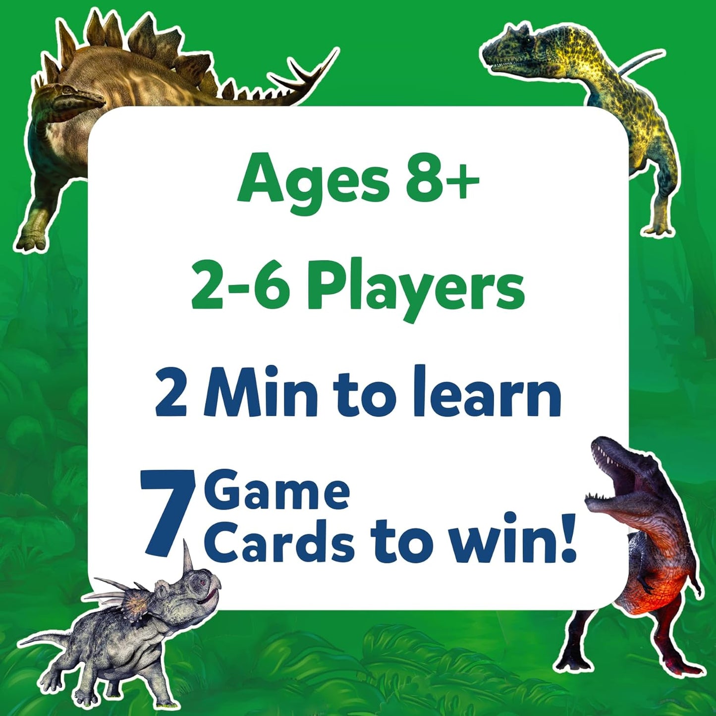 Skillmatics Guess in 10: Deadly Dinosaurs Trivia Card Game