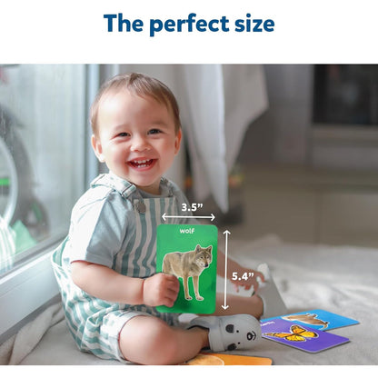 Skillmatics Flash Cards for toddlers: First 100 Animals